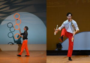 大道芸　パフォーマンス